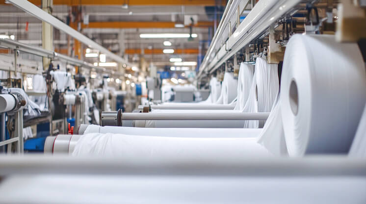 Bobo Overseas fabric manufacturing floor