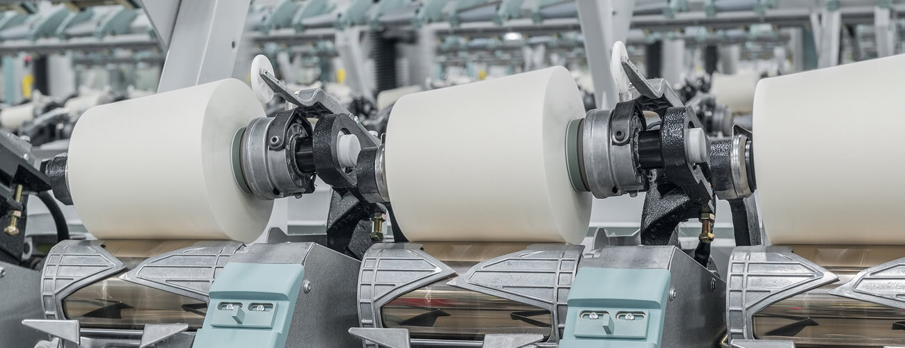 Yarn processing on the factory floor
